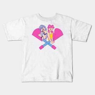 Hi Hi Puffy AmiYumi SHOW! Kids T-Shirt